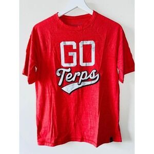 Z2 Under ARMOUR Maryland Terps Shirt Top Women's Medium Soft